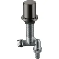 Hansgrohe AXOR Küchengeräte-Absperrventil, 10823330, Farbe: Polished Black Chrome