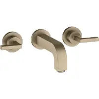 Hansgrohe Fertigmontageset Axor Citterio UP-3-Loch-Waschtischarmatur, m Hebelgr., brush. ni.