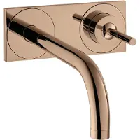 Hansgrohe Einhebel-Waschtischmischer AXOR UNO² DN 15 UP m Al 225mm u Pl f Wd-mon pol. r polished red gold