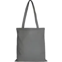 TEXXILLA 10er Pack Baumwolltasche - 28 Farben | mit Zwei Langen Henkeln | 38x42cm, stahlgrau, 100 Stück
