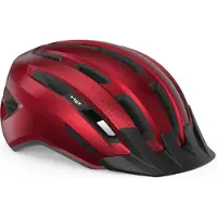 Met Downtown Helm Rot M-L Rot M-L