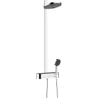 Hansgrohe Pulsify Showerpipe 260 2 Strahlarten EcoSmart, mit Shower Tablet Select 400