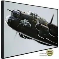 Papermoon Infrarotheizung »EcoHeat - Lancaster BBMF Bomber«, Matt-Effekt - bunt