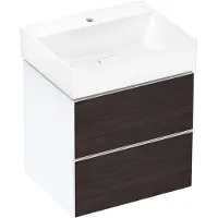 Hansgrohe Xevolos E Waschtisch 60 x 48 cm mit Hahnloch ohne Überlauf