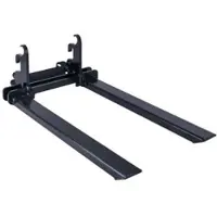 Scheppach Palettengabel, für Kompaktlader, max 150kg - schwarz