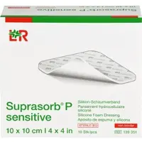 ApoHomeCare GmbH Suprasorb P Sensitive Non Border 10x10 cm 10 ST