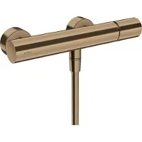 Hansgrohe Einhebel-Brausemischer AXOR UNO AP, Zerogriff brushed bronze brushed bronze