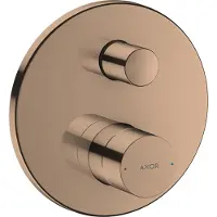 Hansgrohe Fertigmontageset Axor Uno UP-Wannen-Einhebelmischer, m Zerogr, pol. red gold