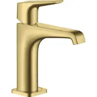 Hansgrohe Waschtisch-Einhebelmischer 130 Axor Citterio E A 143mm, m HG, unver Abl.garn, brush. br