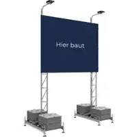 SCHAKE Aufstellvorrichtung für Werbetafel 5x3m
