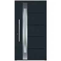 KNOCK Aluminium-Haustür »Terra Nova«, anthrazit - grau