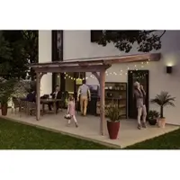 Skanholz Terrassendach "Ravenna", 434 cm Breite, verschiedene Tiefen