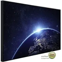 Papermoon Infrarotheizung »EcoHeat - Planet«, Matt-Effekt - bunt
