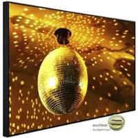 Papermoon Infrarotheizung »EcoHeat - Goldener Discoball«, Matt-Effekt - bunt