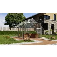 Vitavia Gewächshaus »Mars Plus 8300«, BxHxL: 257 x 238 x 321 cm - silberfarben