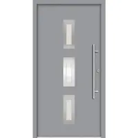 Splendoor Sicherheitshaustür »PULA Prime RC2«, Aluminium, in verkehrsgrau