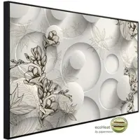 Papermoon Infrarotheizung »EcoHeat - Muster mit Blumen«, Matt-Effekt - bunt