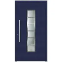 KNOCK Aluminium-Haustür »Terra Nova«, stahlblau