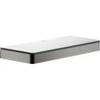 Hansgrohe Ablage Axor universal 300mm, polished black chrome