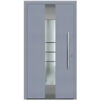 KNOCK Aluminium-Haustür »Terra Nova«, grau