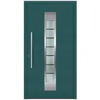 KNOCK Aluminium-Haustür »Terra Nova«, moosgrün - gruen