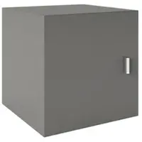Phoenix Türcontainer Raumteiler-Erweiterungsset BxHxL: 34,1 x 34,1 x 33,4 cm, Holz - grau