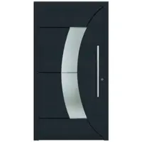 KNOCK Aluminium-Haustür »Terra Nova«, anthrazit - grau