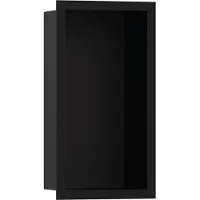 Hansgrohe XtraStoris Individual Wandnische Mattschwarz mit Designrahmen 300/150/100, Mattschwarz