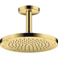 Hansgrohe Deckenanschluss AXOR SHOWERSOLUTIONS 100mm polished gold optic polished gold optic