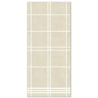 Papstar 250 Servietten "ROYAL Collection" 1/8-Falz 40 cm x 40 cm sand "Kitchen Craft"