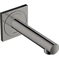 Hansgrohe Elektronik-Waschtischmischer AXOR UNO 160 UP, Wandmontage polished black chrome polished black chrome