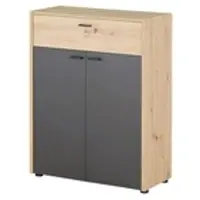Forte Kommode Nisio , holzfarben , Maße (cm): B: 78 H: 100,5 T: 35.0