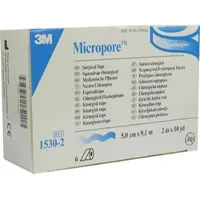 Solventum Germany GmbH Micropore Wei 5.00 cm x 9.10 M 6 ST