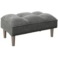 Playboy Ottoman SCARLETT Grau