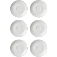 Ritzenhoff & Breker Untertasse "Espressountertassen Bianco ø 11.0 cm 6er Set weiß"