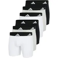 Adidas Herren Boxershorts, 6er Pack - Boxer Briefs, Active Flex Cotton, Logo