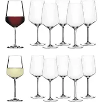 Spiegelau Weinglas "Rot- und Weißweingläser Style 12er Set transparent"