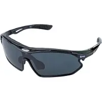 Yeaz Sport-Sonnenbrille schwarz/polarisiert SUNRAY