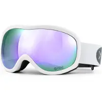 Yeaz Skibrille "Ski- und Snowboard-Brille violett/weiss STEEZE"
