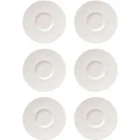 Villeroy & Boch Untertasse Manufacture Rock Weiß (6-teilig)