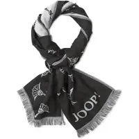 JOOP! Schal JOOP "Schal JSC-05Feris", Herren, schwarz, Obermaterial: 55% Modal CMD. 24% Wolle mw. 21% Baumwolle CO., Modetücher Schal