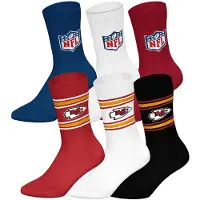 NFL Kurzsocken "Socken 6Pack Crew Socks 6er Pack"