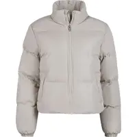 Urban Classics Winterjacke "Damen Ladies Short Peached Puffer Jacket" 1 Stk. tlg. ohne Kapuze