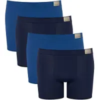 Sloggi Boxershorts "Boxershort GO Natural Short C4P 4er Pack"