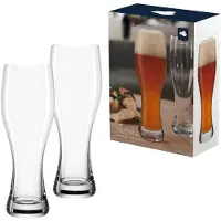 Leonardo Bierglas "Weizenbiergläser Taverna 330 ml 2er Set transparent"