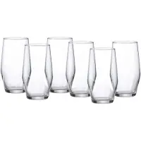 Ritzenhoff & Breker Longdrinkglas "Longdrinkgläser Salsa 370 ml 6er Set transparent"