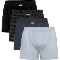 Seidensticker Webboxer "Web-Boxershorts 4er Pack"