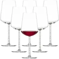 Zwiesel Glas Rotweinglas "Bordeaux Rotweingläser Journey 633 ml 6er Set transparent"