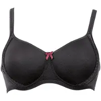 Anita Soft-BH "Soft BH Fleur", Damen, Gr. 70, Cup C, schwarz, Obermaterial: 83% Polyamid PA. 17% Elasthan EL., BHs Soft-BH