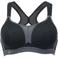 Anita Active Sport BH DynamiX Star | Grösse: 70D | Farbe: Schwarz/Grau
